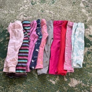Girls 3T Leggings / Pants - 10 Pairs